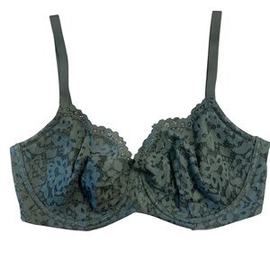 Victoria's Secret Sage Green Lace Bra 36DDD